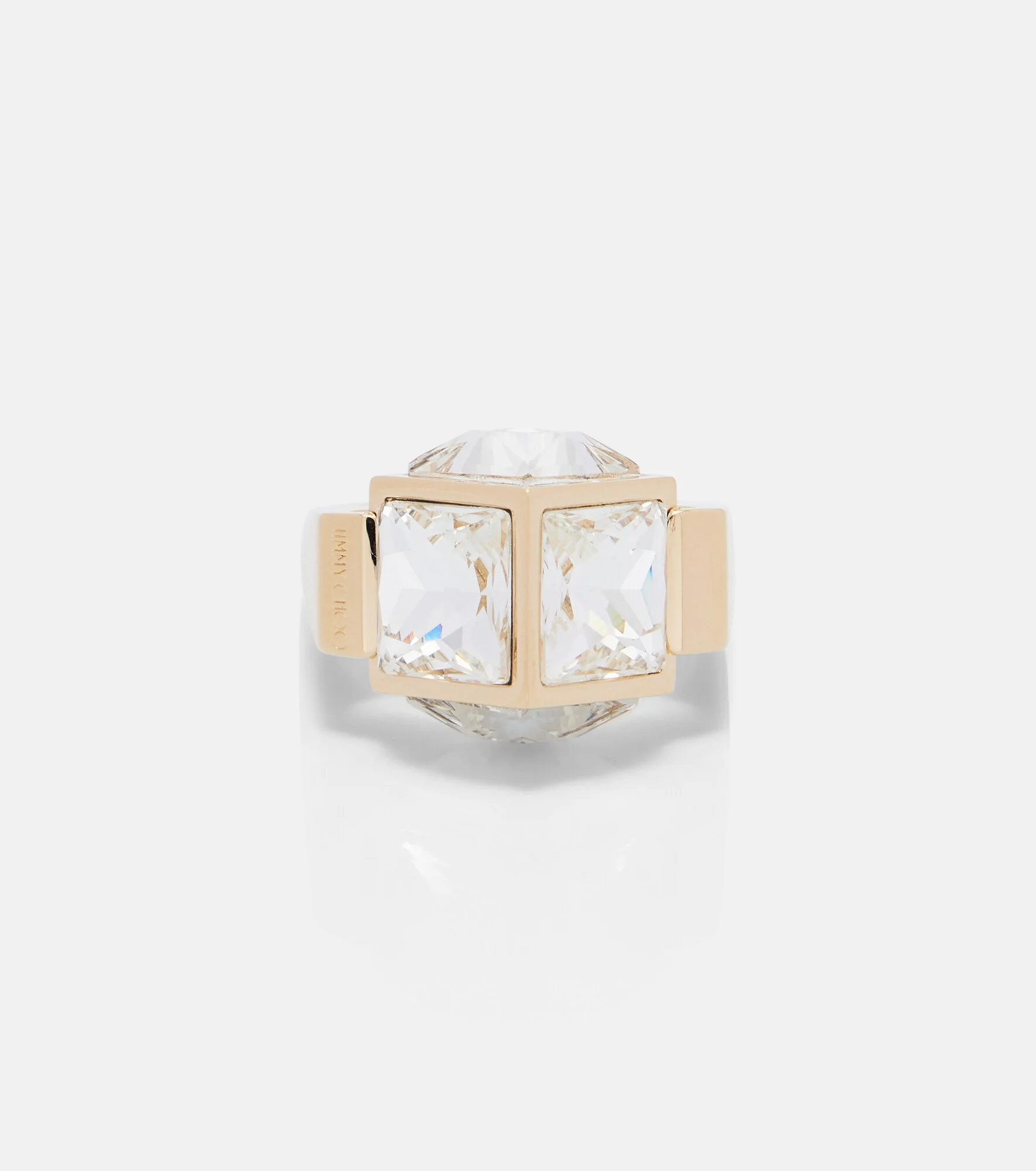 JC Cube embellished ring - 1