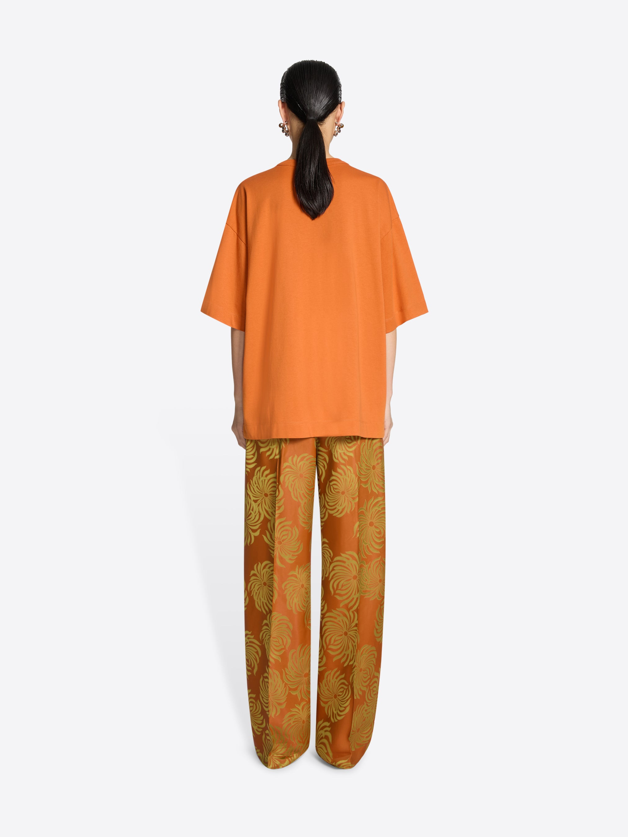 LOOSE COTTON TEE - 4