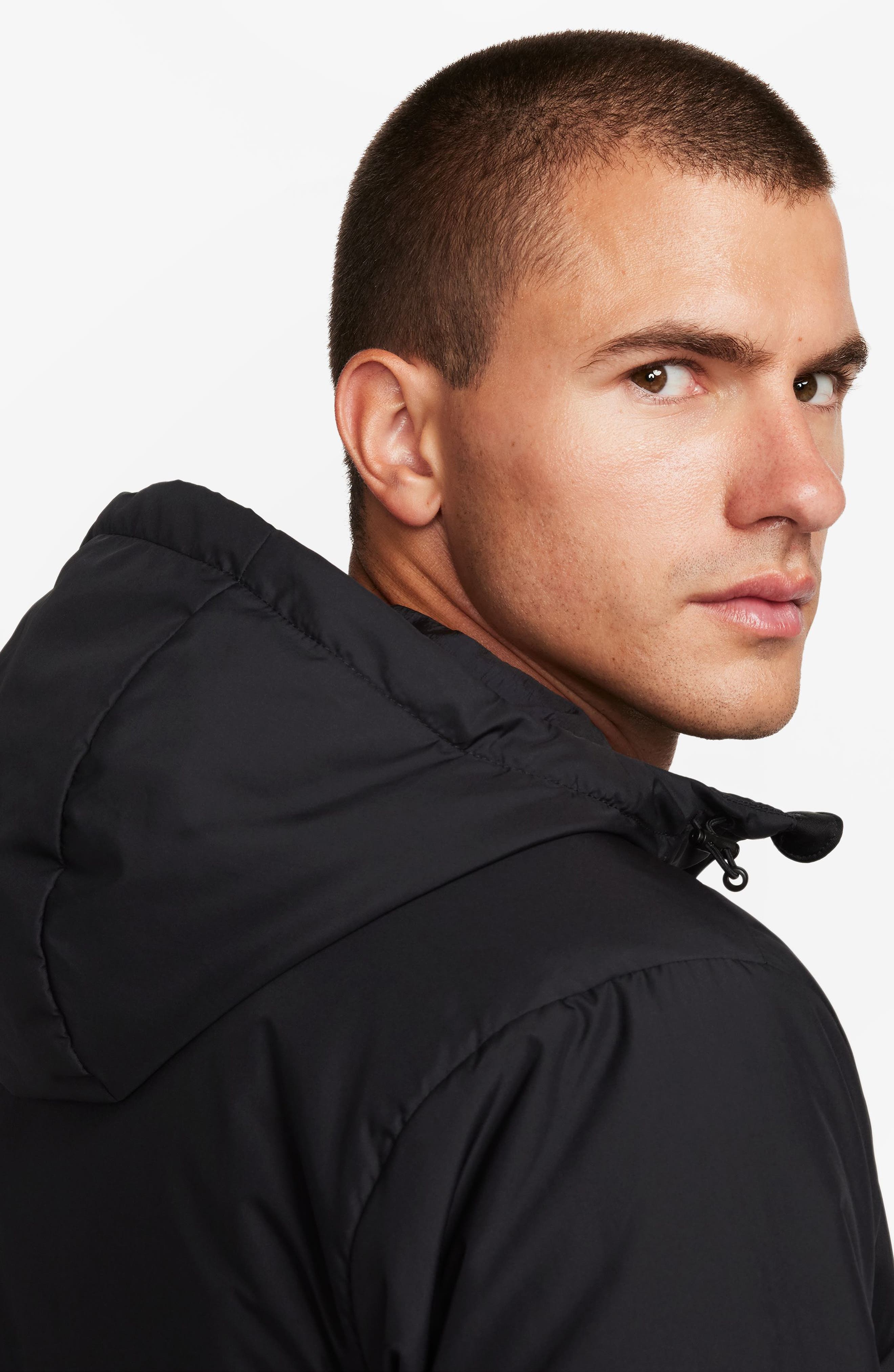 Nike Therma-FIT Unlimited Training Jacket in Black/Black at Nordstrom - 7