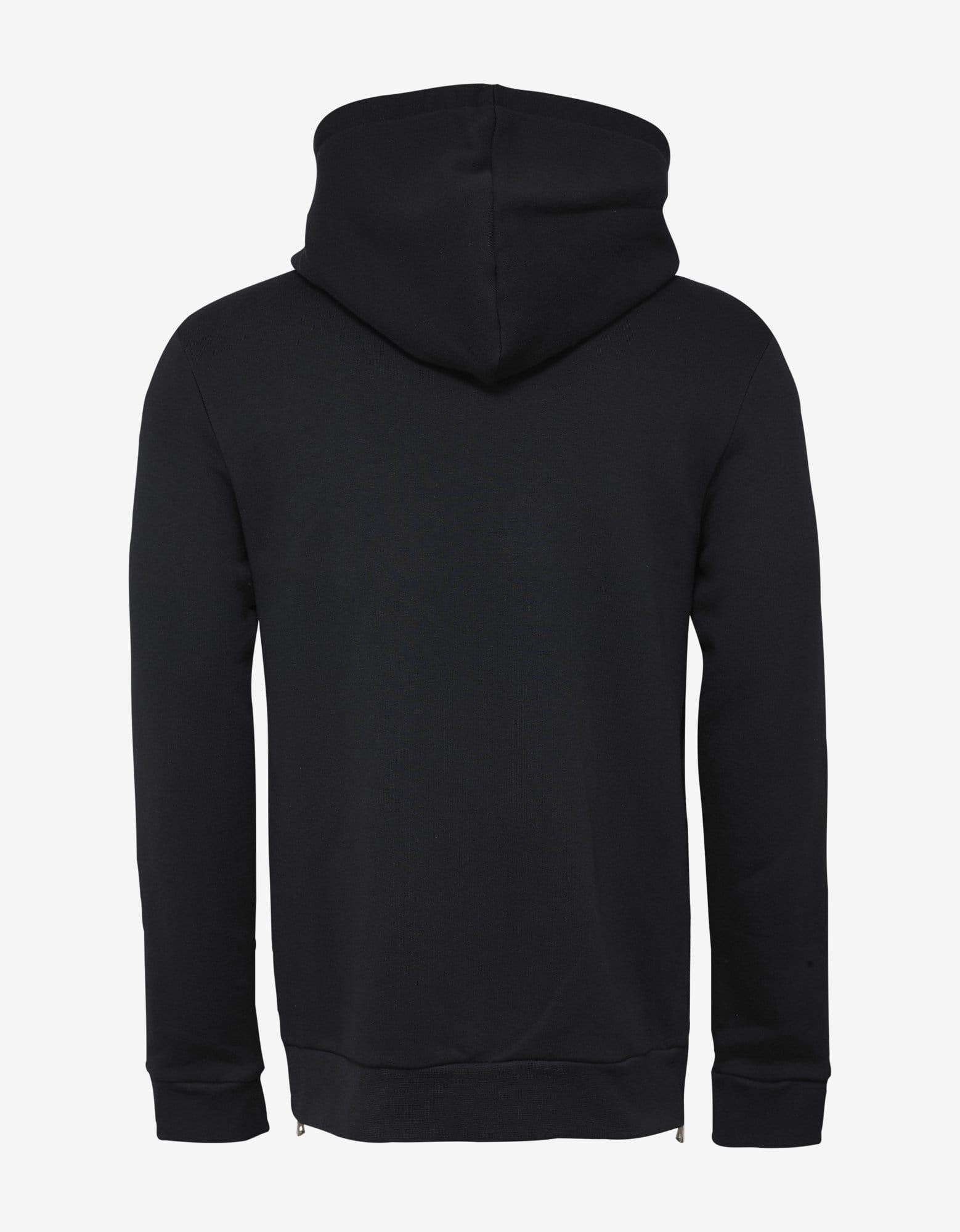 Balmain Navy Blue 'B' Flag Hoodie - 2
