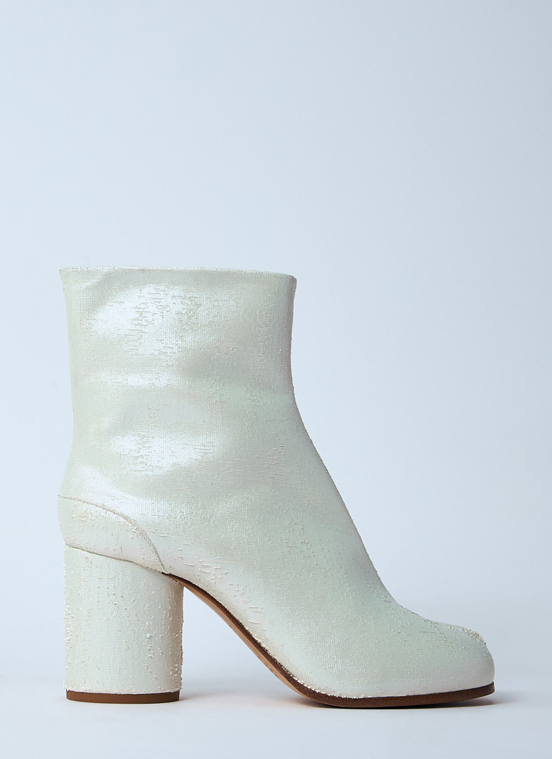 Maison Margiela Women Tabi Suede Boots - 1