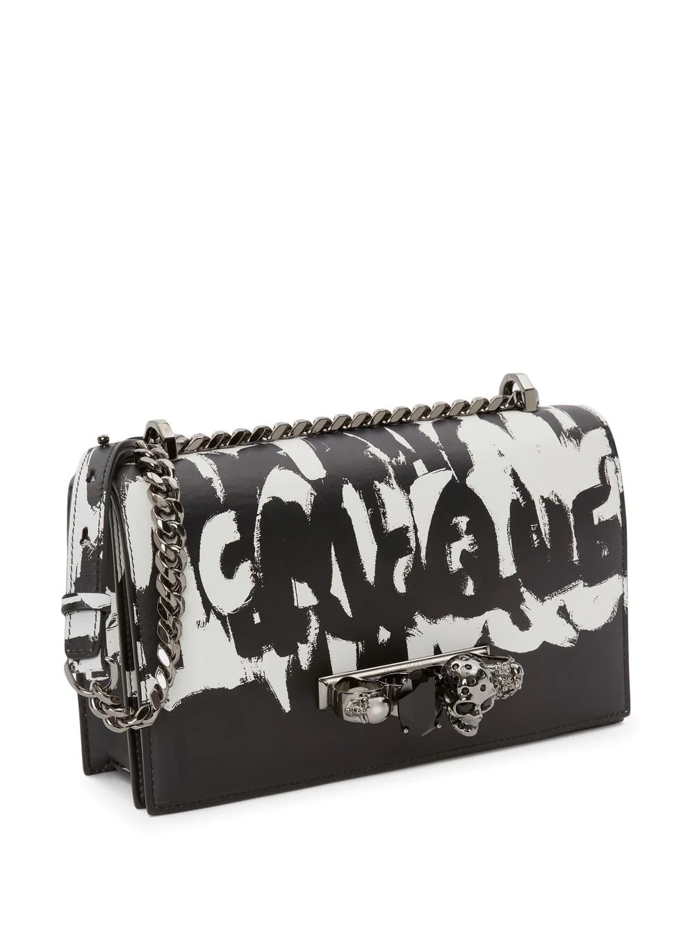 Graffiti Jewelled crossbody bag - 3