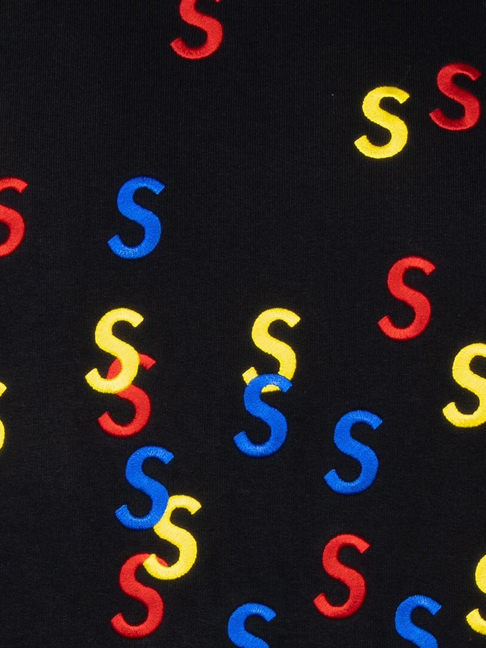 embroidered S hoodie - 3