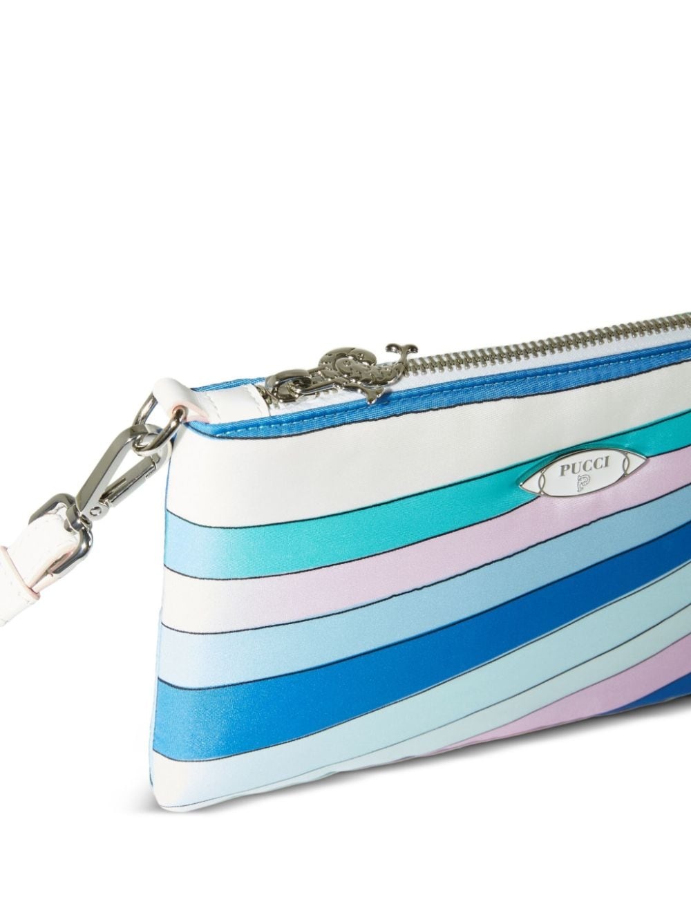 Iride-print clutch bag - 5