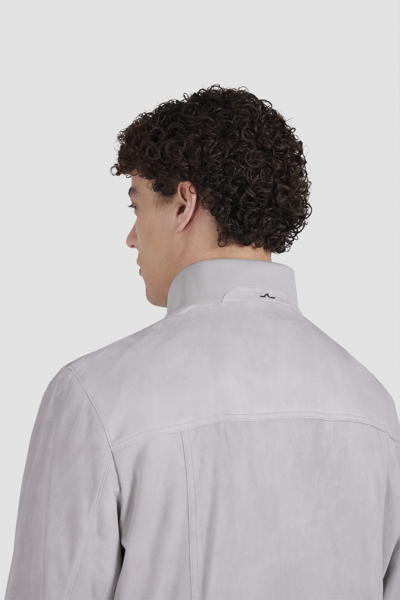 AQUALEATHER SUEDE BOMBER 5