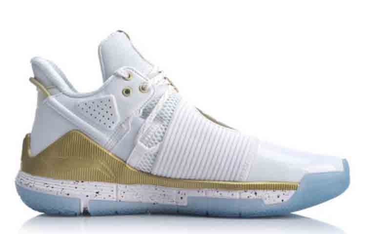 Li-Ning Wade Shadow The Sixth Man 'White Gold' ABPQ007-10 - 2