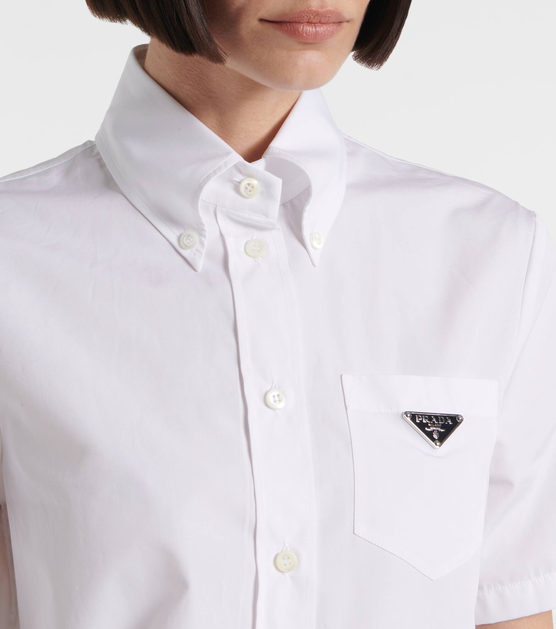 Logo cotton jersey shirt - 4