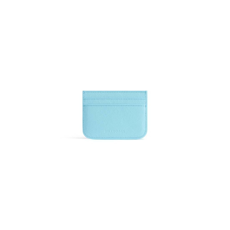 BALENCIAGA Women's Le Cagole Card Holder in Light Blue outlook