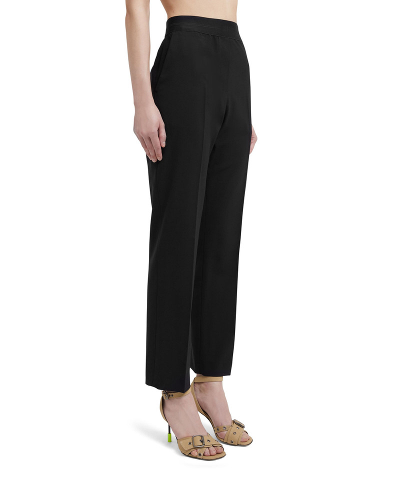 Slim-fit pants with logoed elastic waistband 4