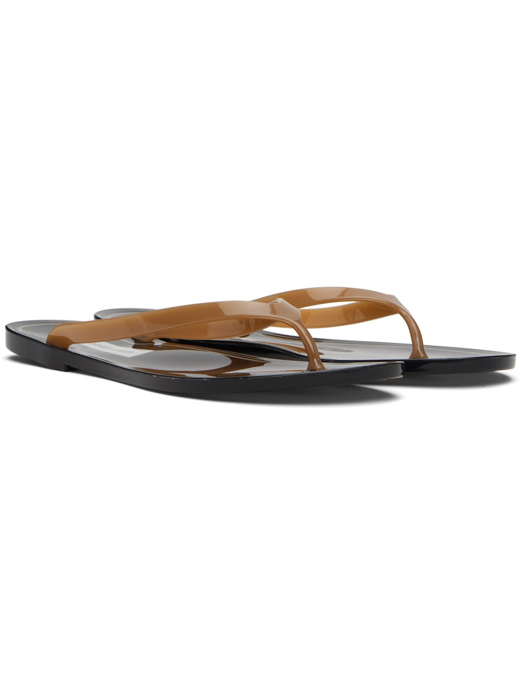 Brown & Black Jo Flip-Flops - 4