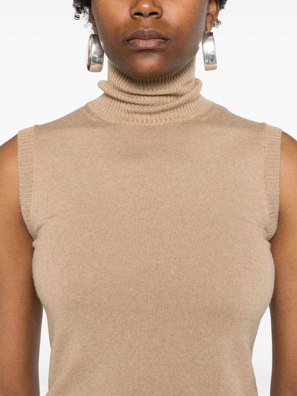 Ardenza roll-neck vest - 5