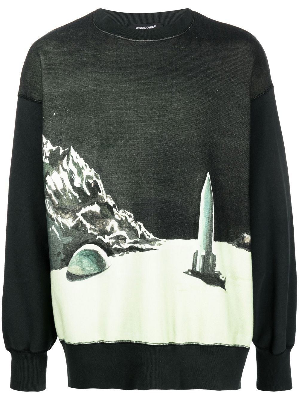 x Manabu Deto graphic-print sweatshirt - 1