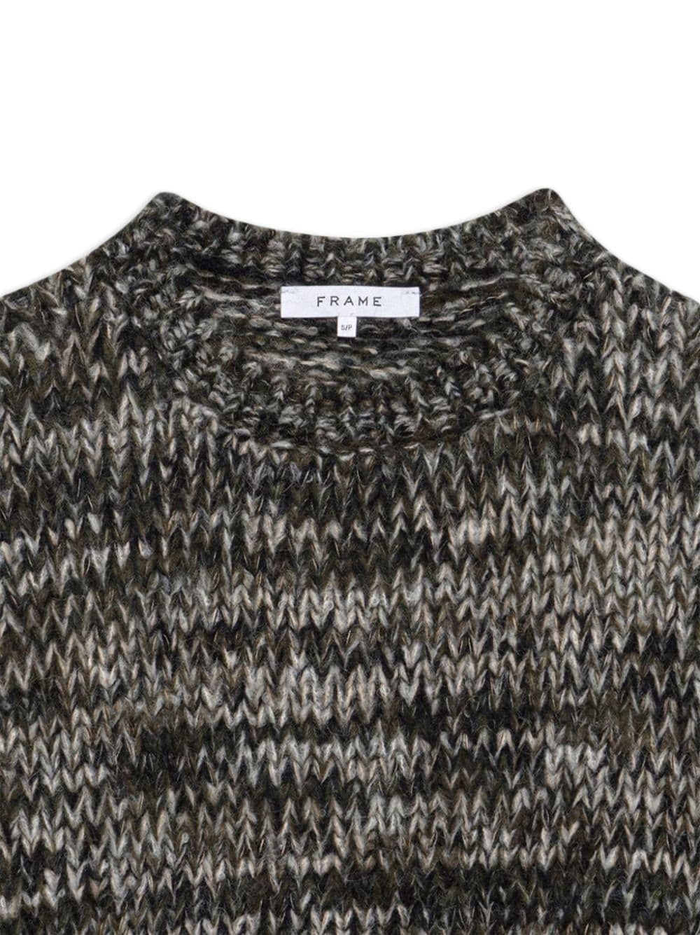 Marl patterned cropped jumper - 2