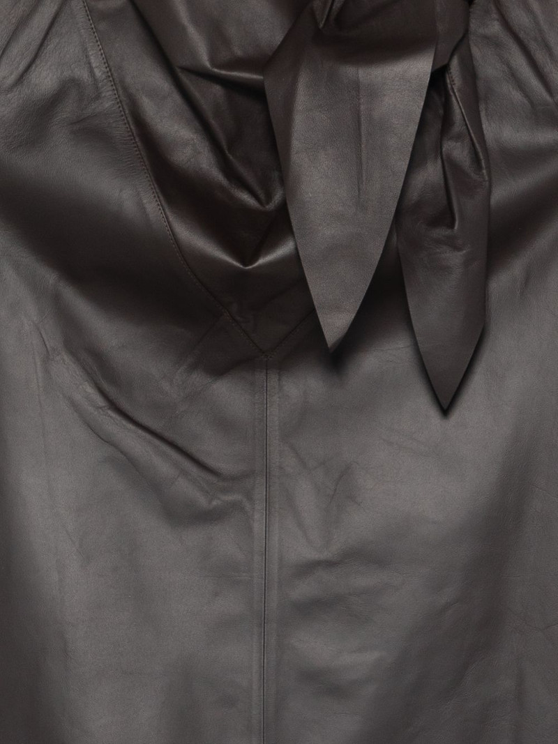 sleeveless lambskin top 3