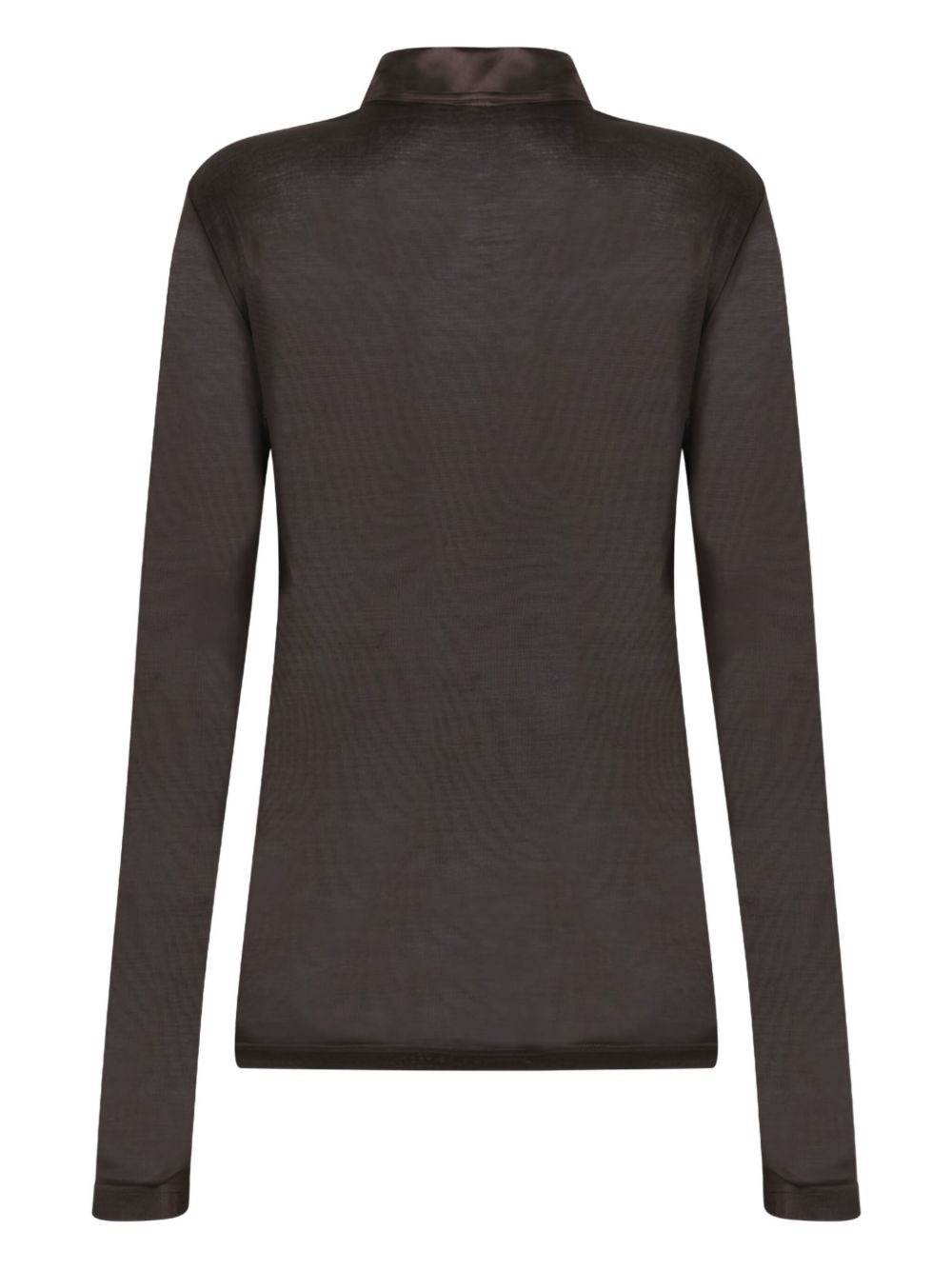 Silk polo shirt - 3
