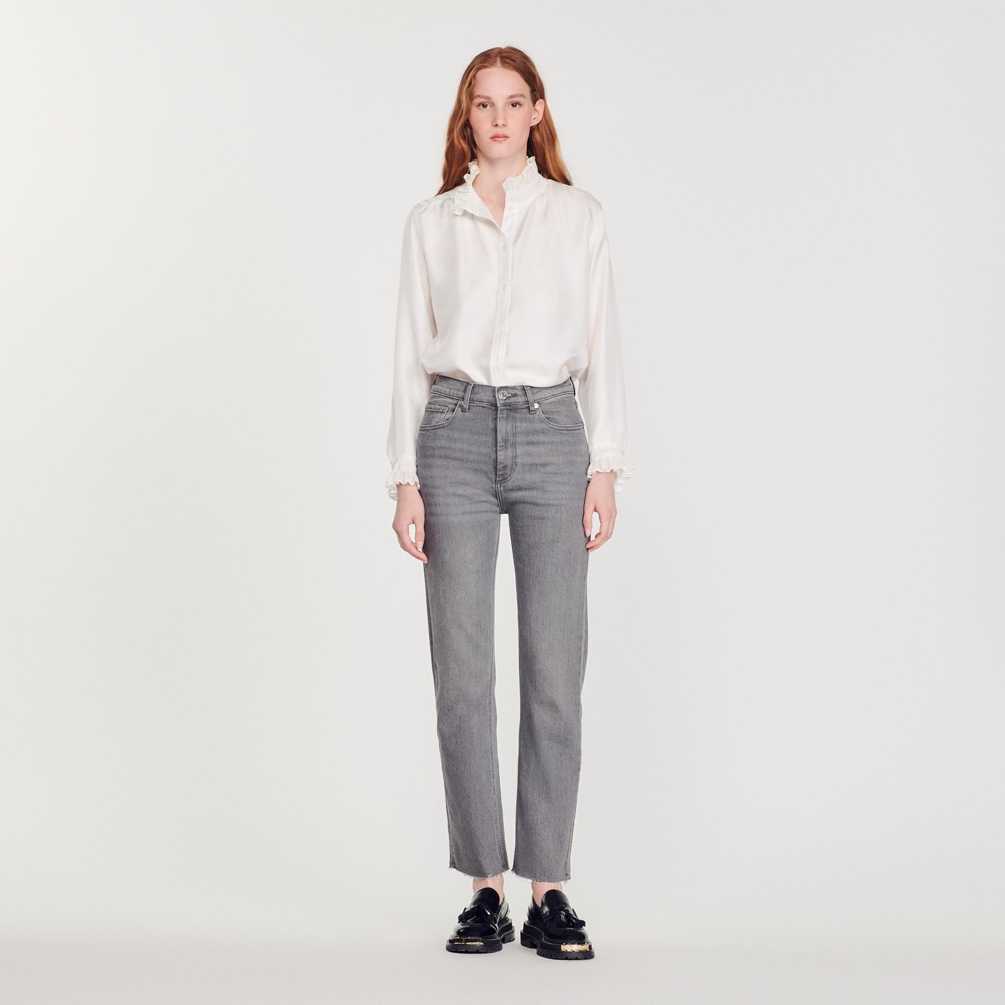 Straight leg stretch jeans - 3