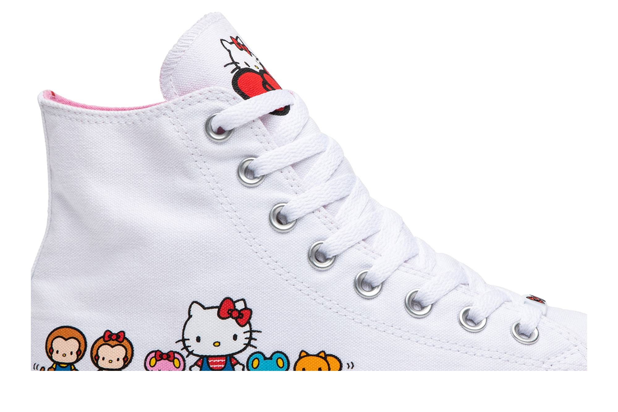 Hello Kitty x Chuck Taylor All Star Canvas Hi 'White' - 2