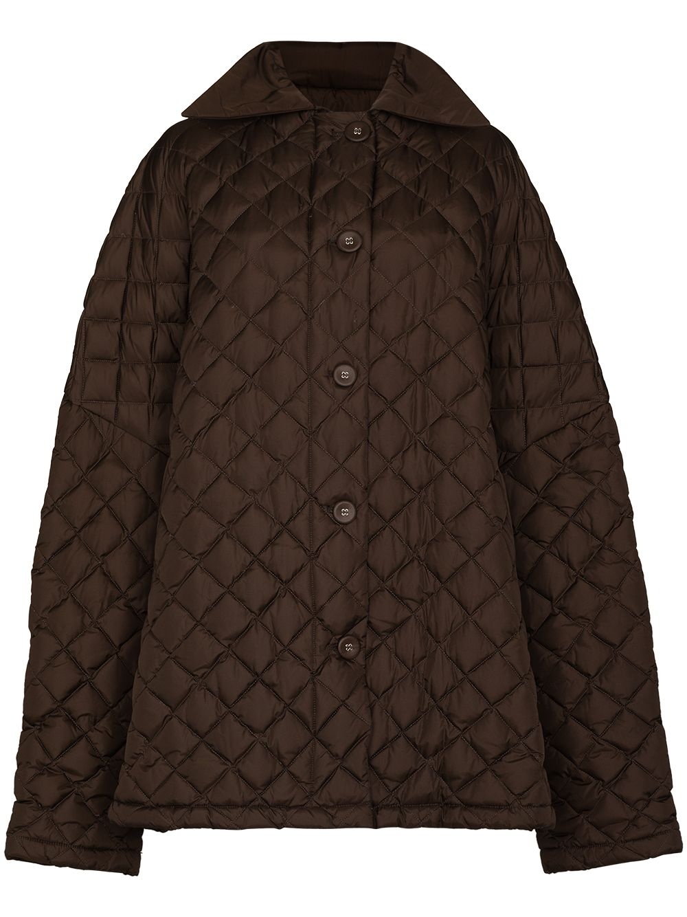 quilted padded jacket - 1