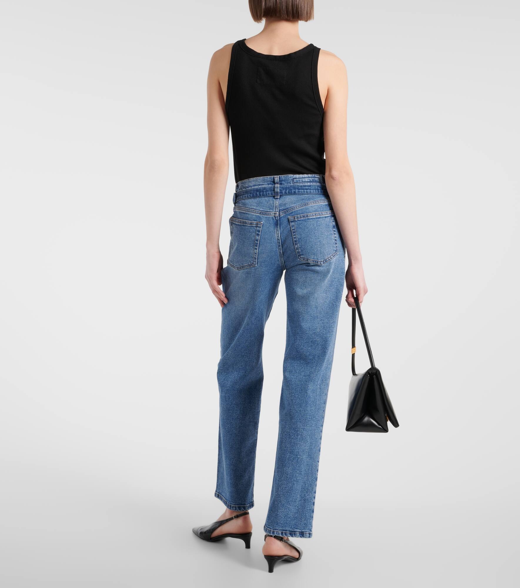 Ellsworth mid-rise straight jeans - 3