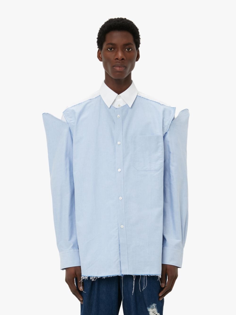 JW Anderson - Double Layer Shirt | HBX - Globally Curated