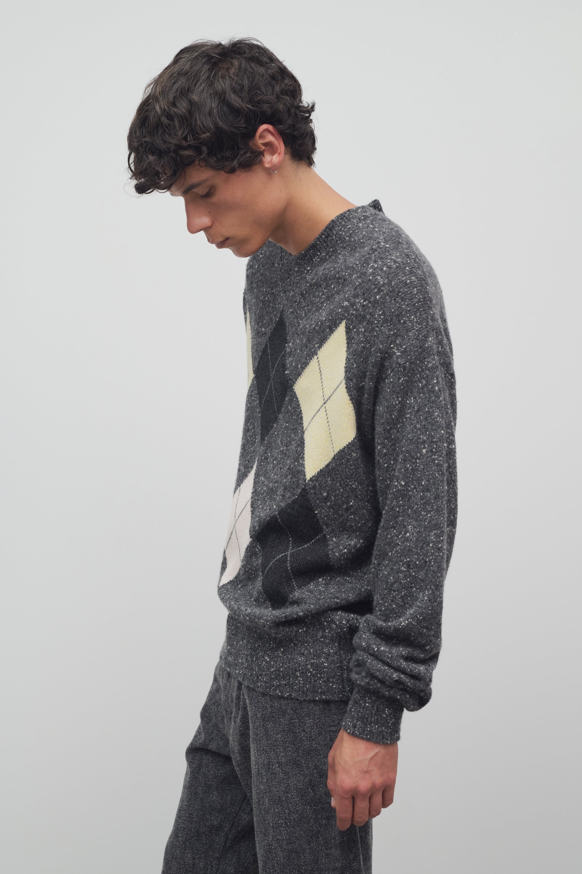 Pincer Sweater in Cashmere - 4