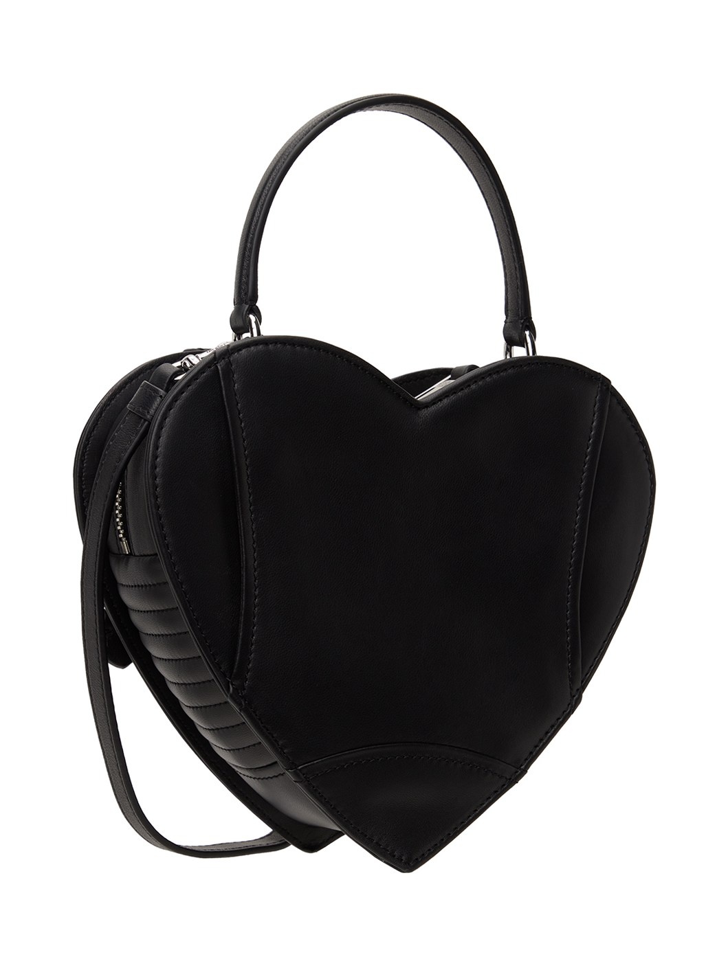 Black Heart Biker Bag - 3