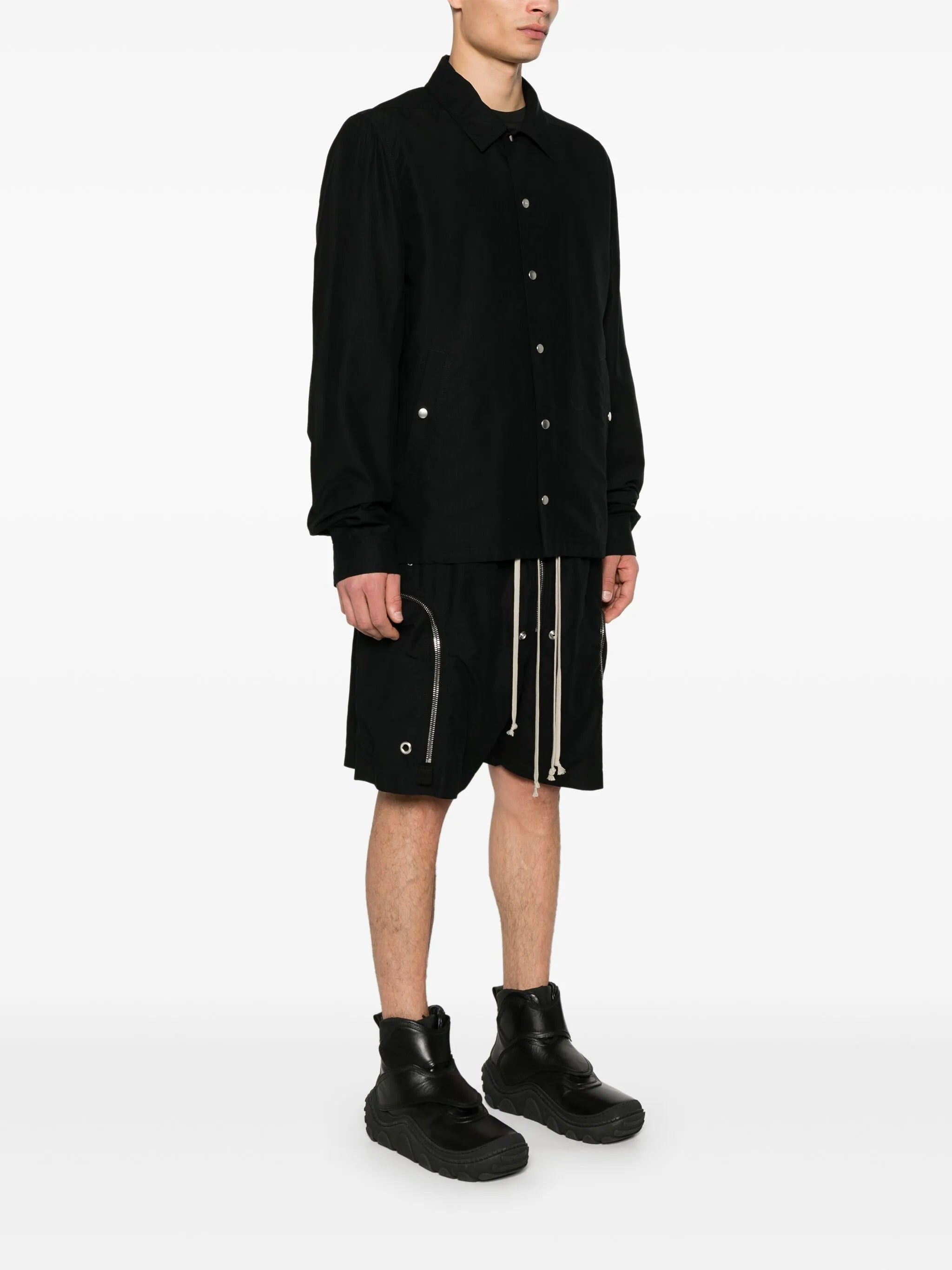 Rick Owens Drkshdw Ripstop Overshirt - 2