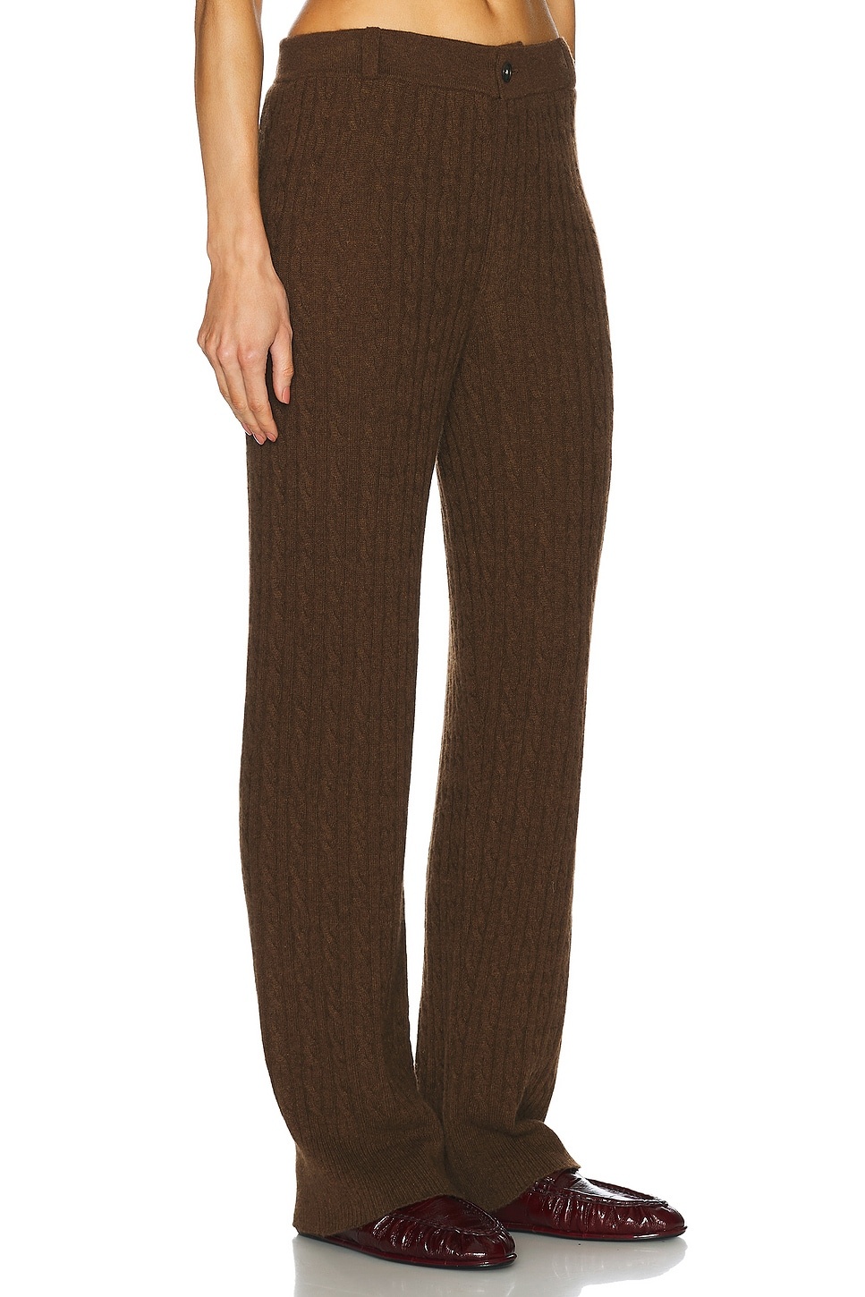 Cashmere Cable Trouser - 2