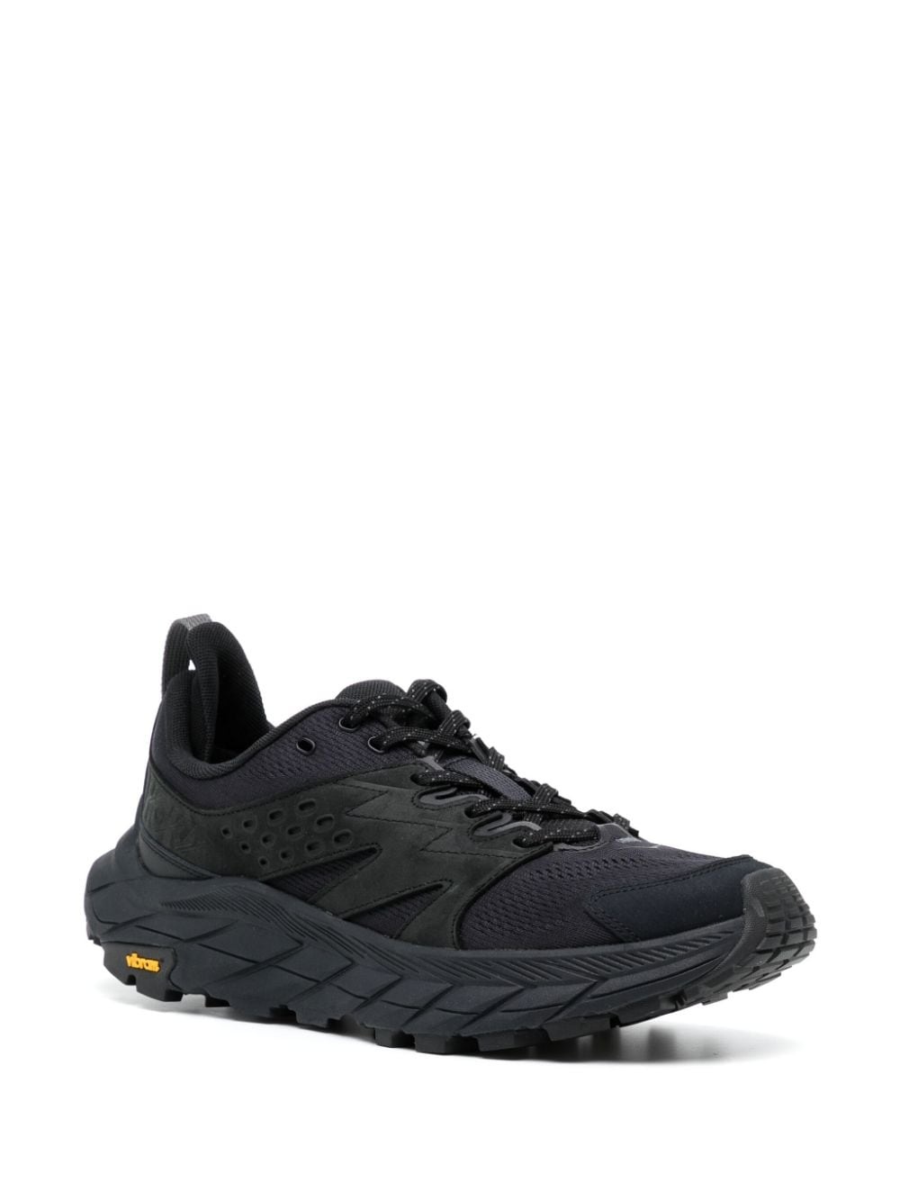 panelled low-top sneakers - 2