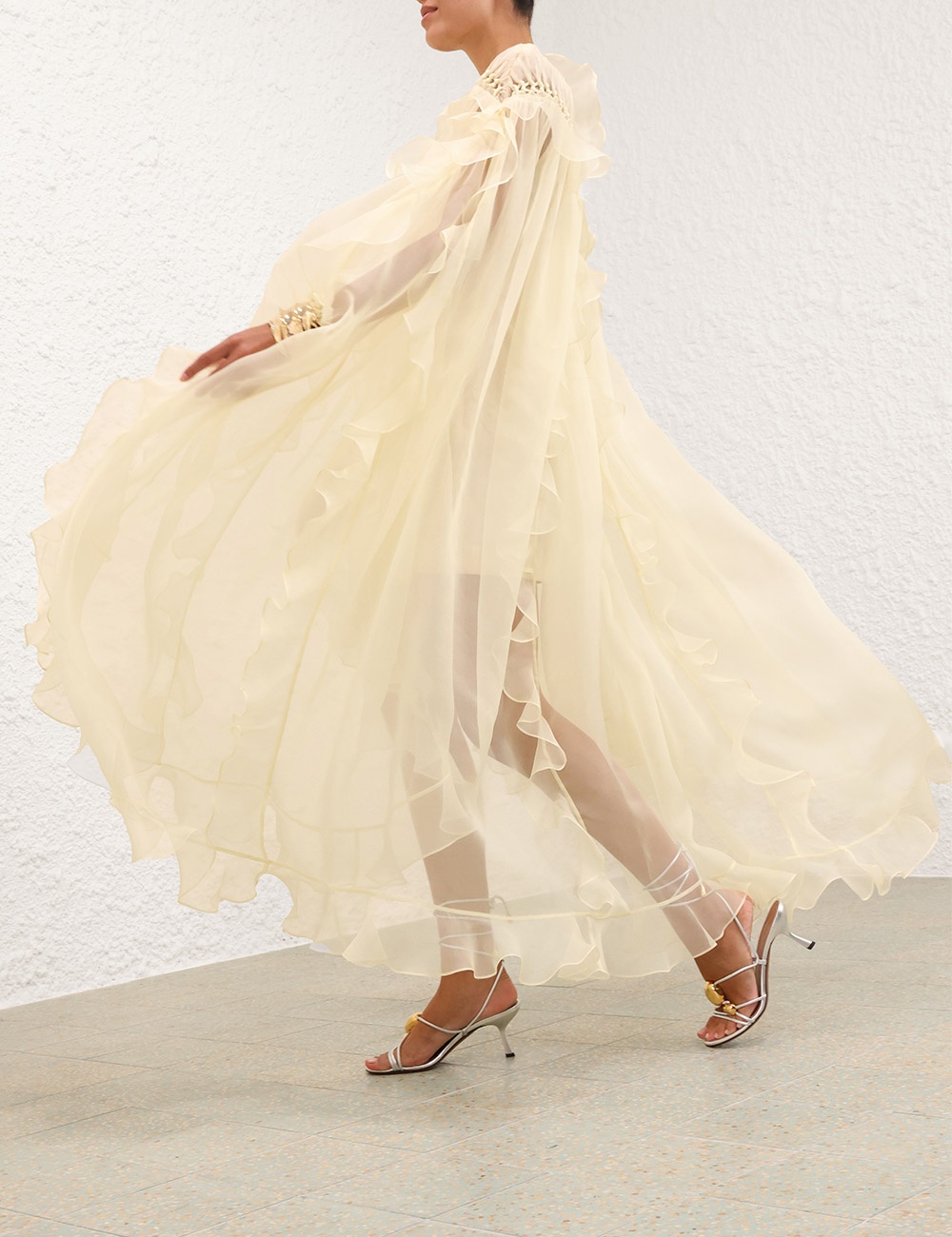 BALANCE BRAIDED BILLOW DRESS - 7