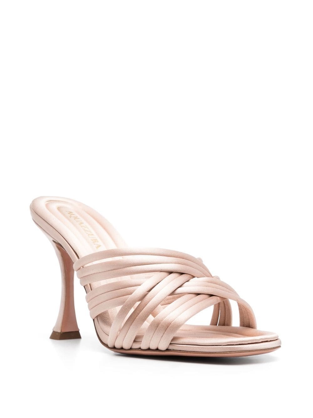 Oahu 100mm satin sandals - 2