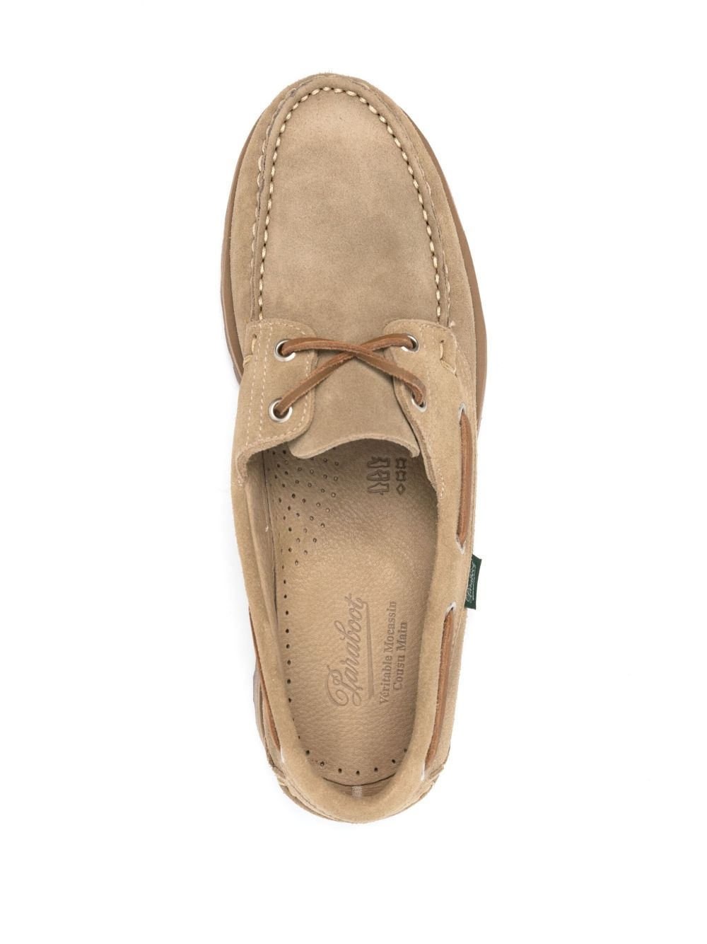 Barth suede boat shoes - 4