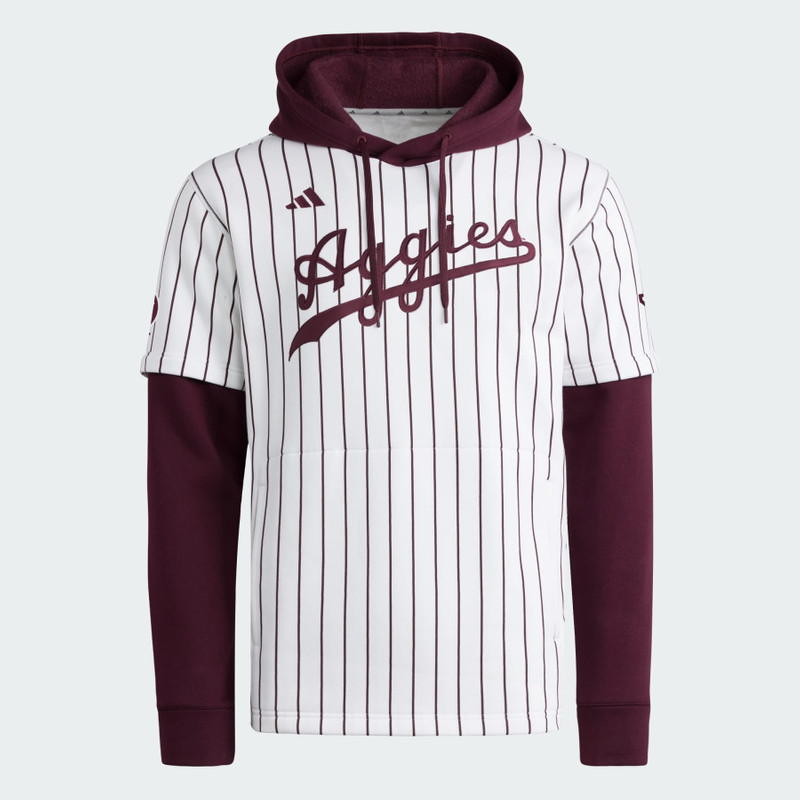 Texas A&M Aggies Baseball Jersey Hoodie 1