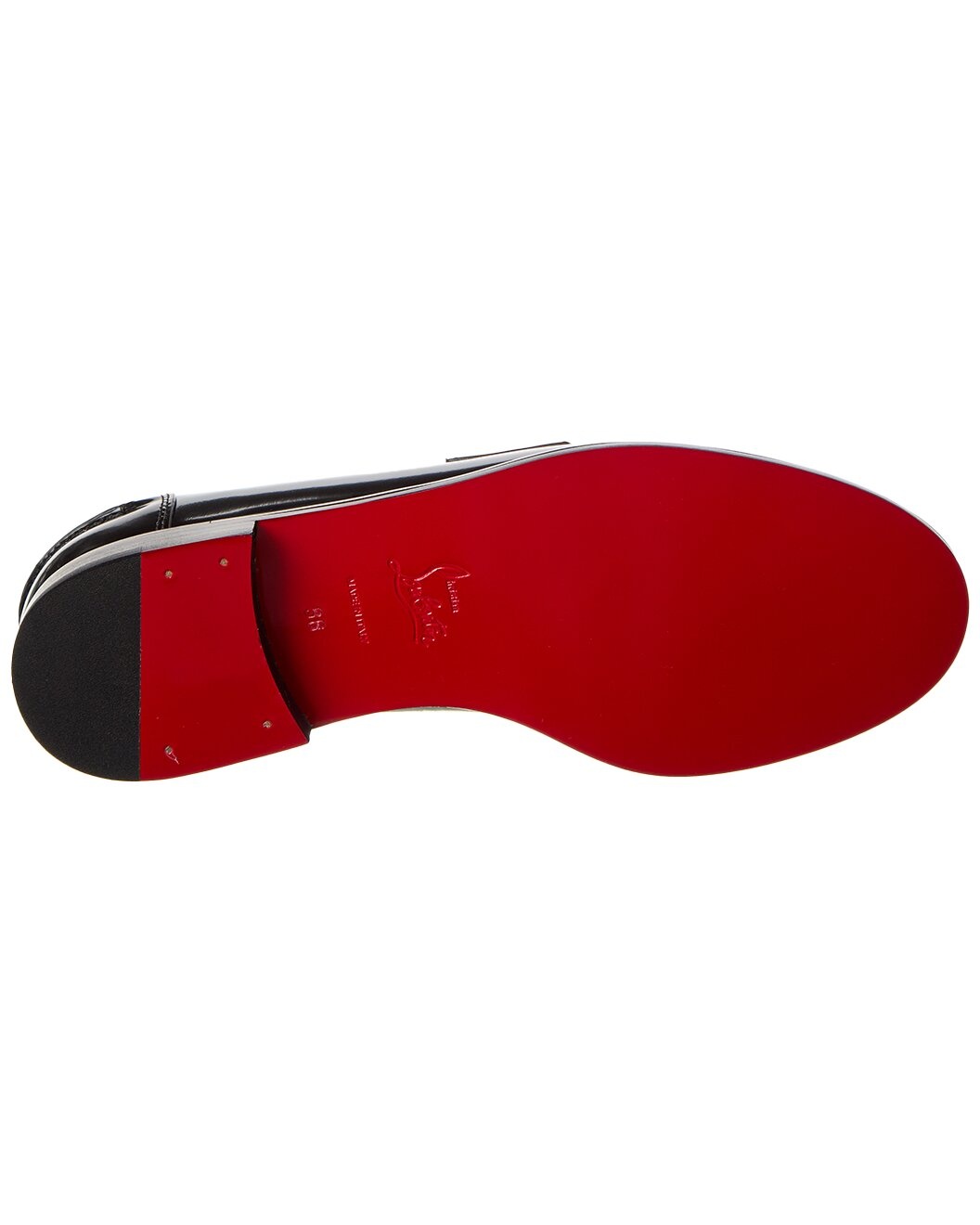 Christian Louboutin CL Moc Leather Loafer - 4