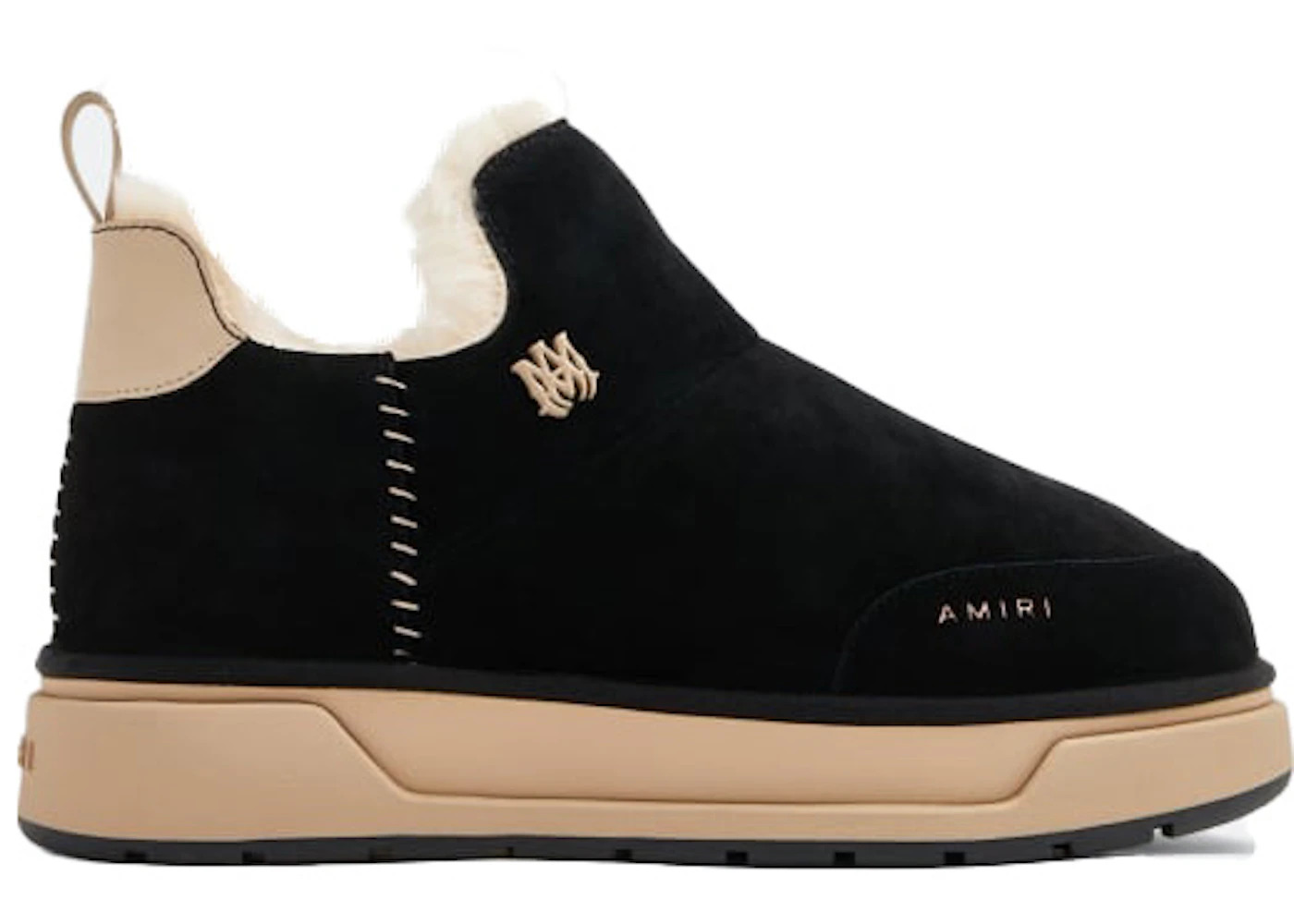 AMIRI Malibu Boots Black Beige (Women's) - 1