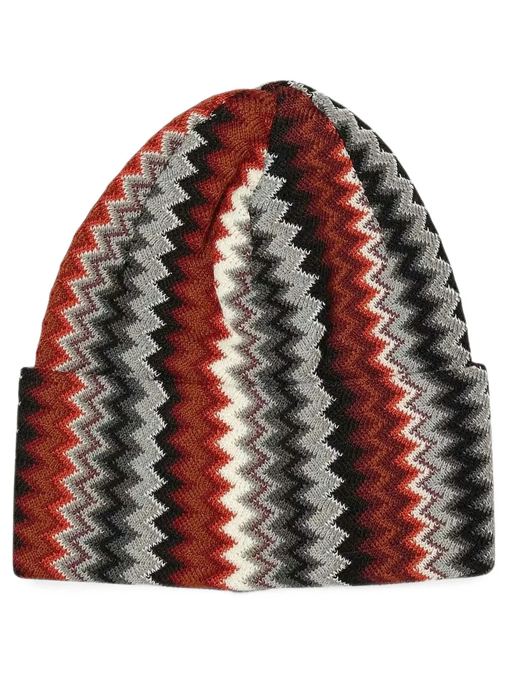 ZIG-ZAG PATTERN BEANIE - 1