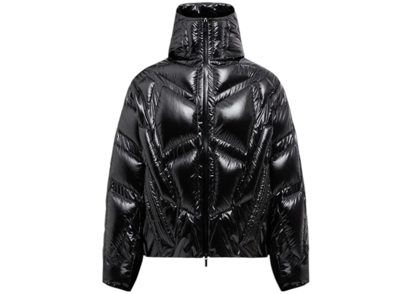 Moncler x A$AP Rocky Bahianinha Hooded Short Down Jacket Black - 1