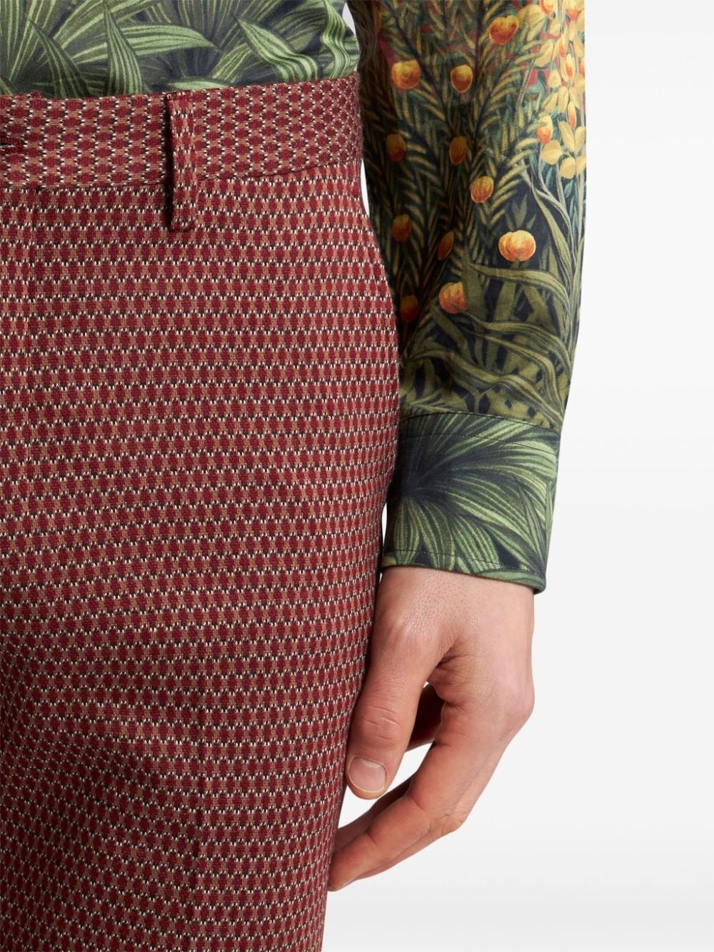 tailored wool trousers - 5