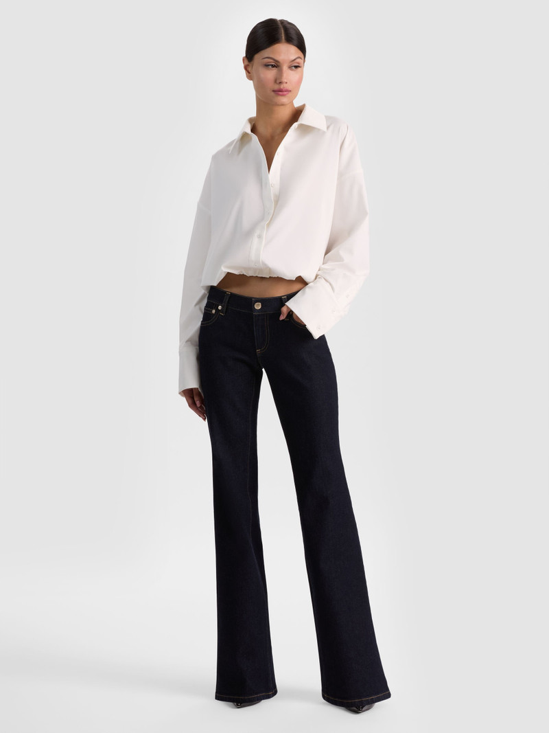 TOBIE CINCHED BUTTON DOWN 6