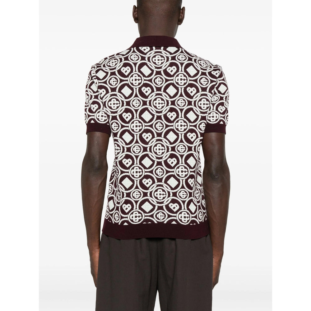 Casablanca Red Polo Shirts Men - 4