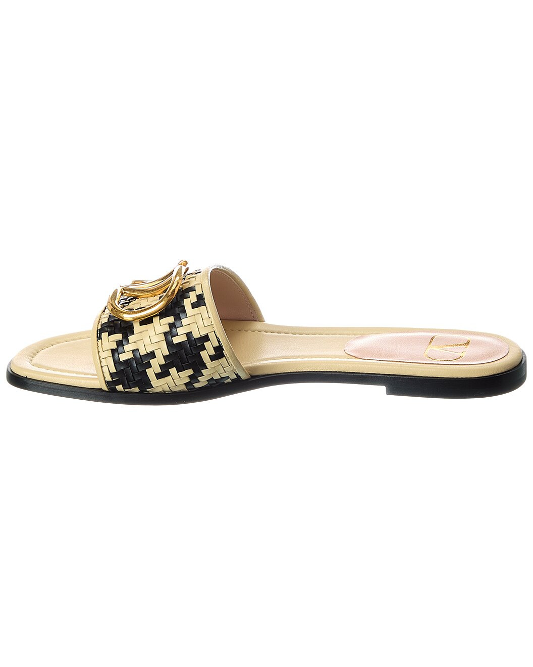 Valentino VLogo Signature Leather Sandal - 2