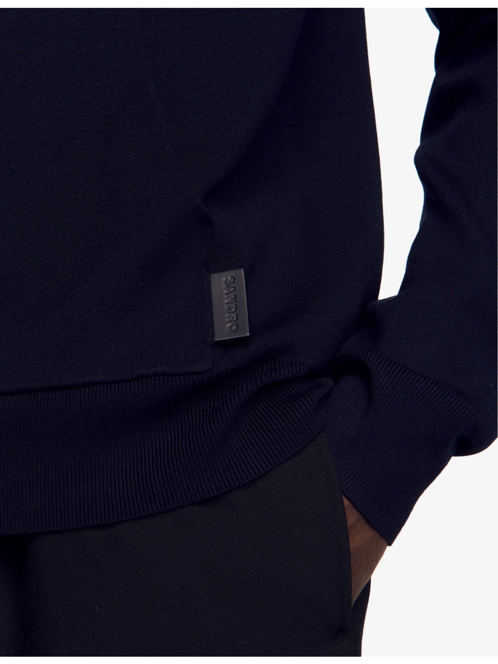 Logo-Patch Stretch-Woven Hoody - 5
