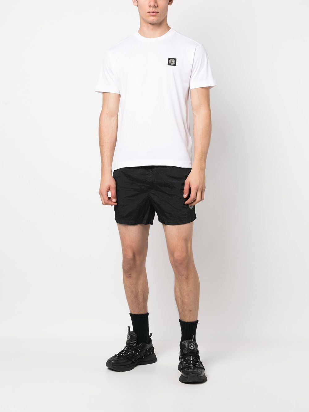 Compass-motif swim shorts - 2