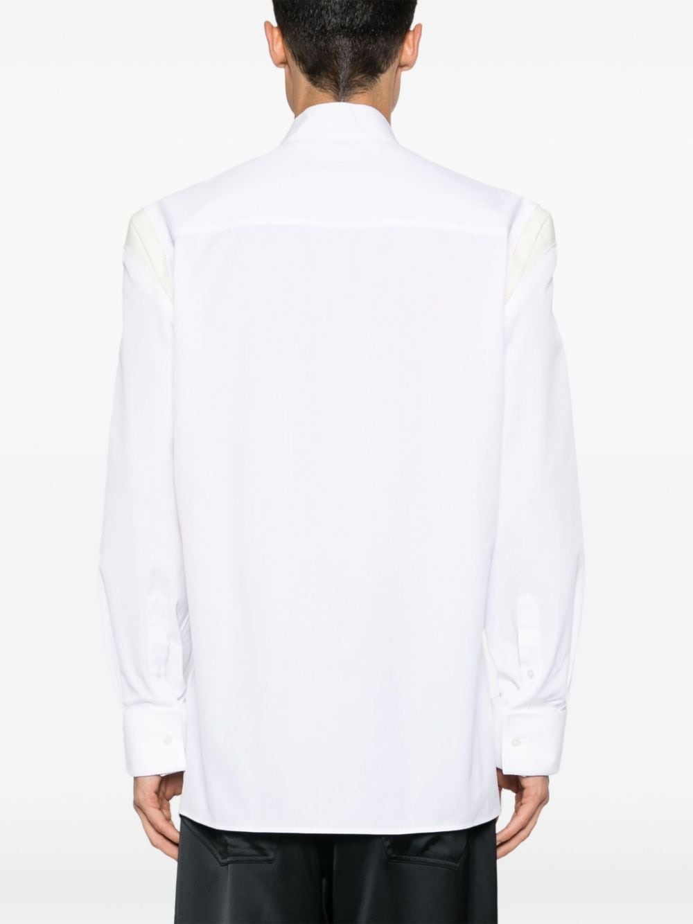 unfinished-effect shirt - 4