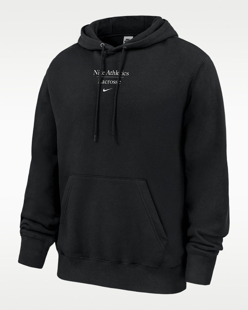 Nike Club Fleece Men;s Lacrosse Pullover Hoodie 1