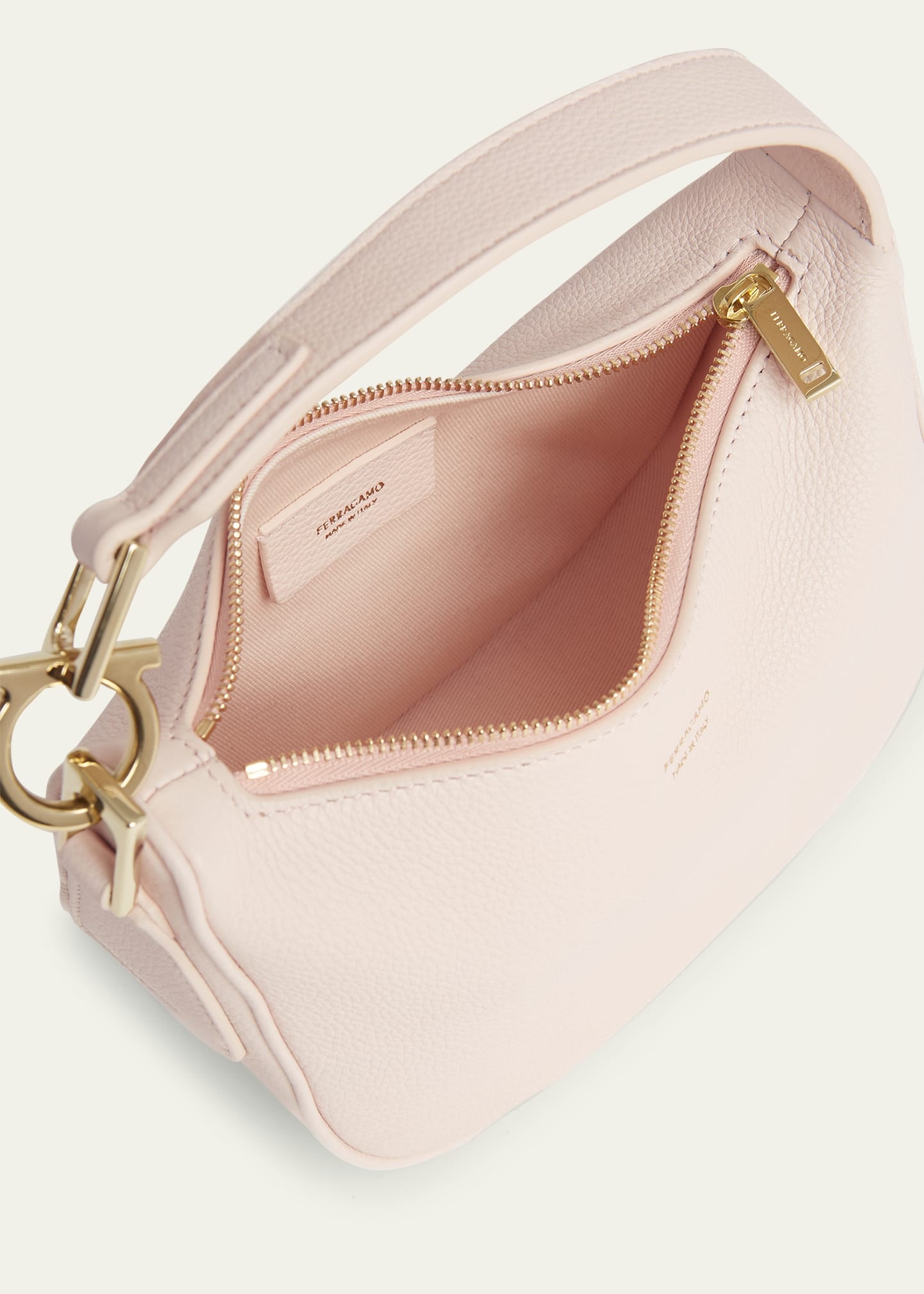 Smile Mini Leather Shoulder Bag - 4