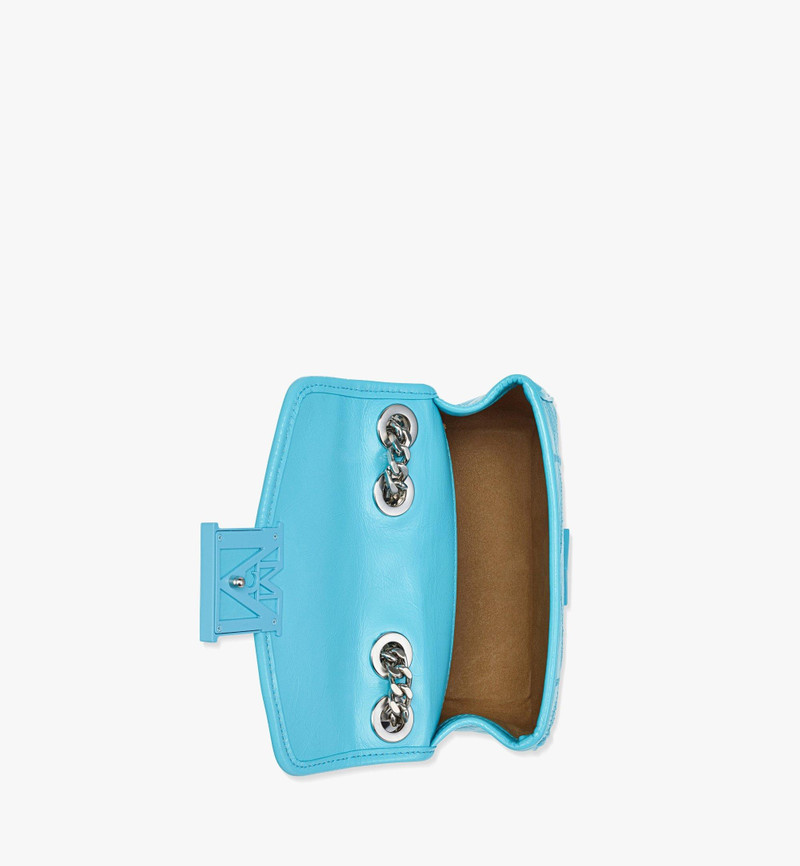 Travia Quilted Shoulder Bag in Crushed Leather 4