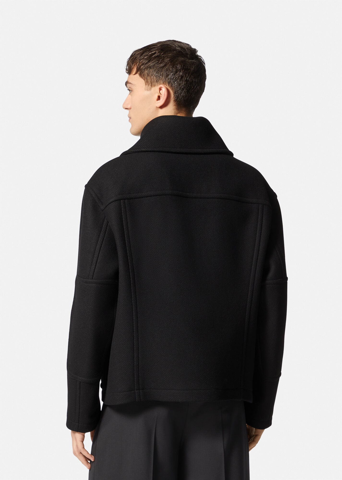 Medusa Wool Blouson Jacket - 3