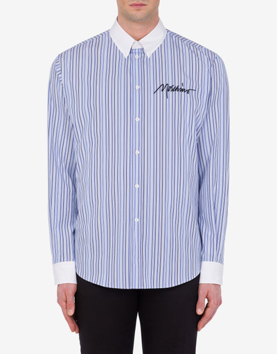 Moschino POPLIN STRIPED SHIRT outlook