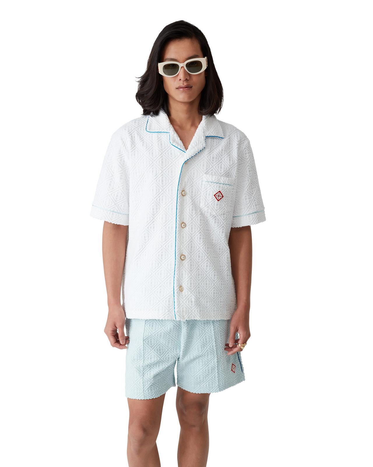 Monogram Towelling Shirt | Casablanca Paris - 4